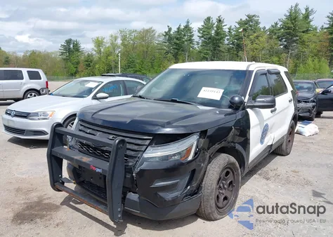 2016 Ford Police Interceptor из США, поврежденный, VIN 1FM5K8AR7GGA96623